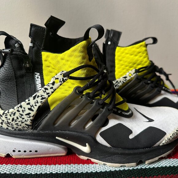 Nike Air Presto Mid x Acronym Dynamic Yellow Men\'s size 7 main image 5